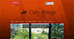 Desktop Screenshot of cafestrega.com